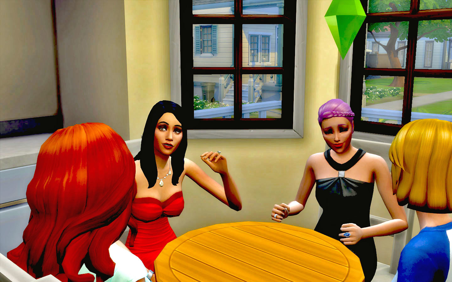 ｼﾑｽﾞ4 Rose家 ８日目 日 休日の過ごし方 Sims World